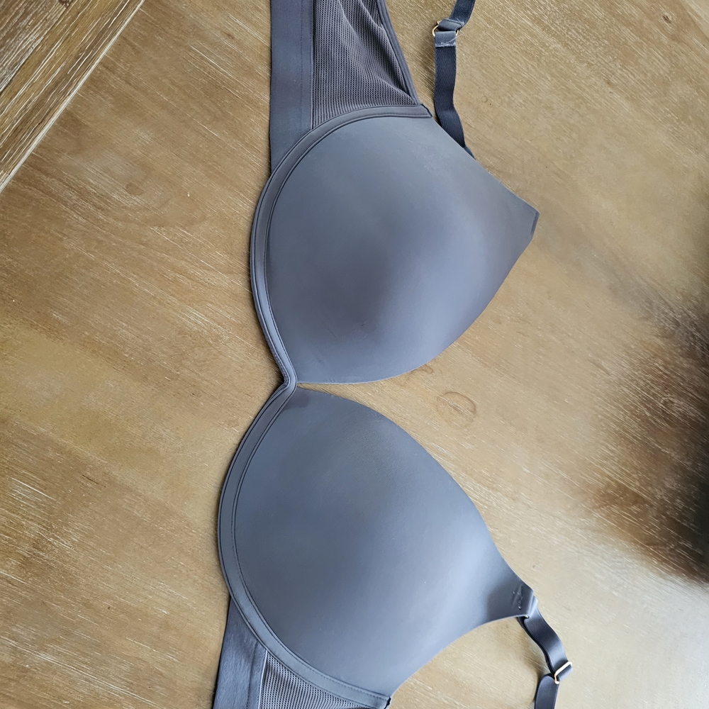 Lively Charcoal Gray Seamless Bra